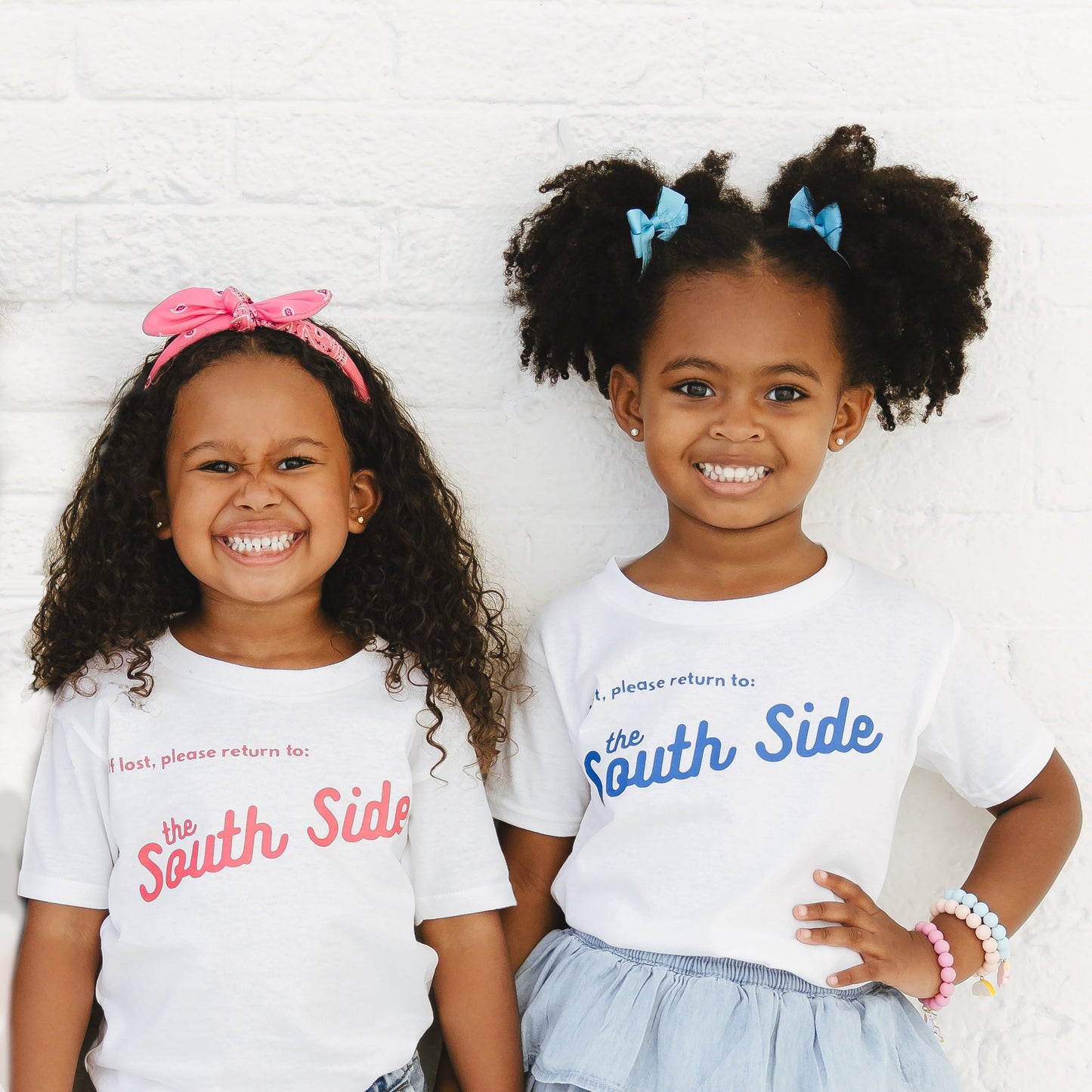 Girls wearing SouthSide Tees
