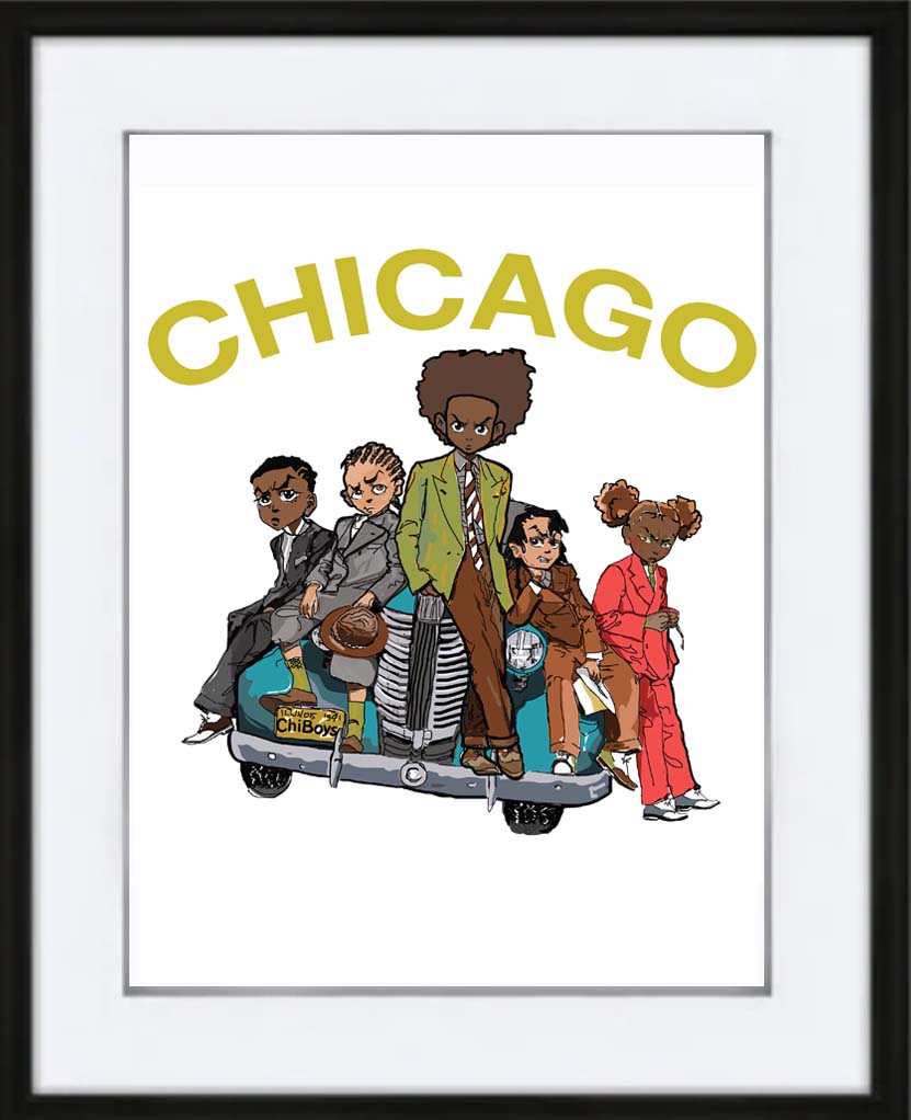 Digital Art - Chi-Boys