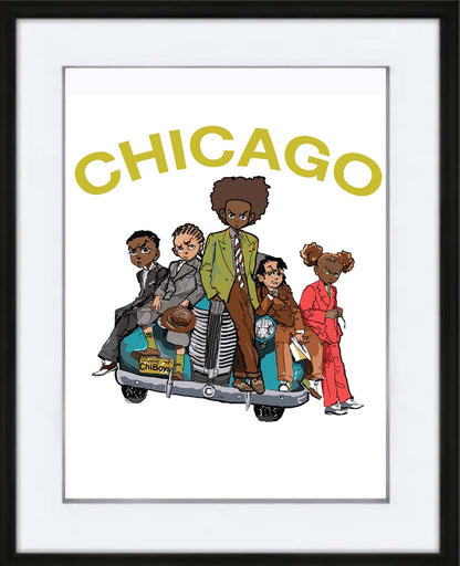 Digital Art - Chi-Boys