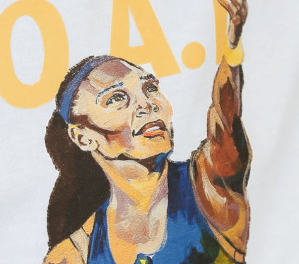 G.O.A.T. Serena Fan Digital Art Print