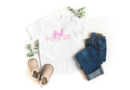 Girl Power White Tee