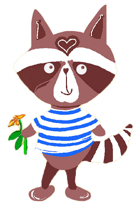 Reggie Racoon Artwork