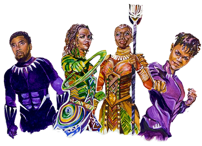 Wakanda Forever Fan Digital Artwork