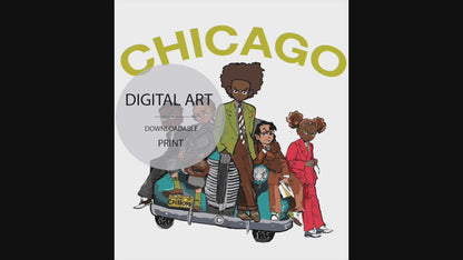Chi-Boys Art Print