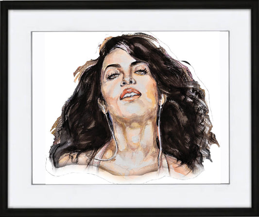 Aaliyah Fan Art Print