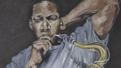 Coltrane Digital Art Print